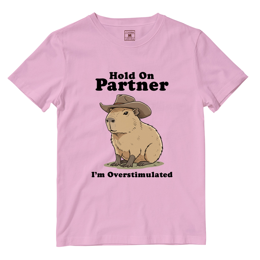 Cotton Shirt: I'm Overstimulated