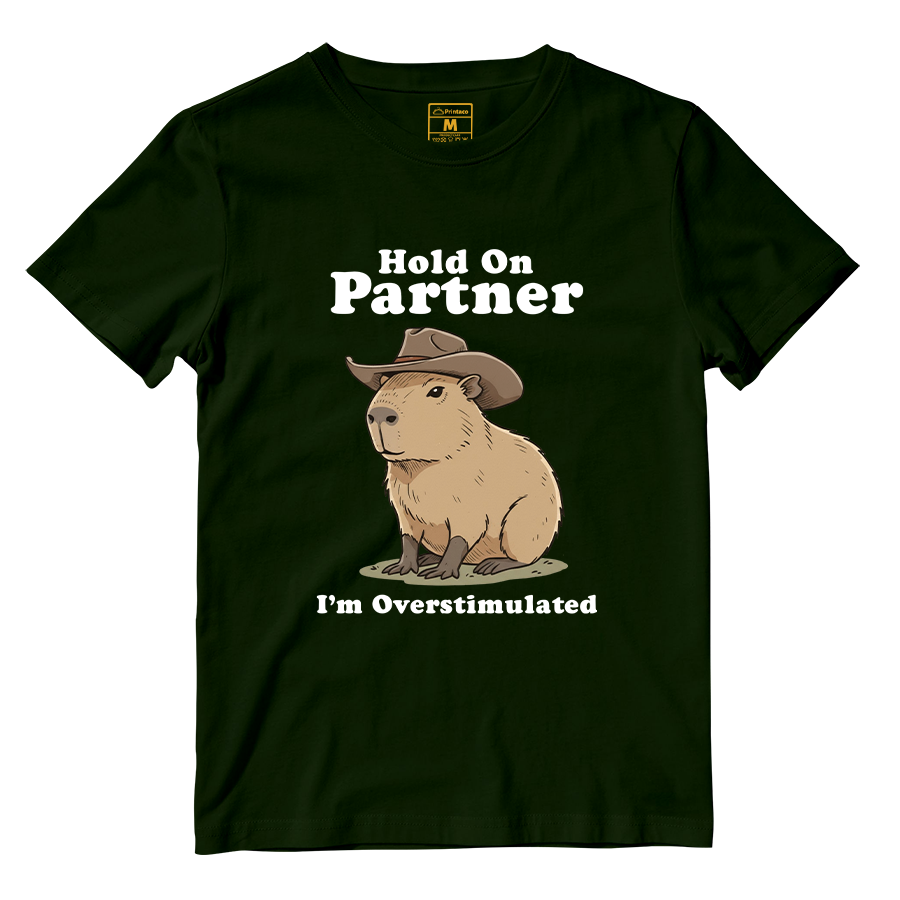 Cotton Shirt: I'm Overstimulated