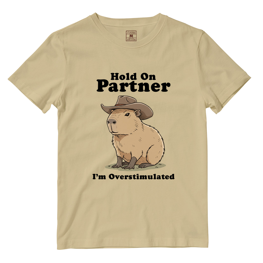 Cotton Shirt: I'm Overstimulated