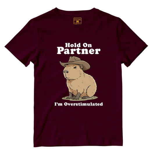 Cotton Shirt: I'm Overstimulated