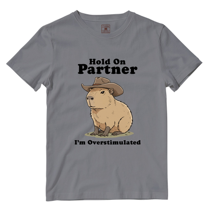 Cotton Shirt: I'm Overstimulated
