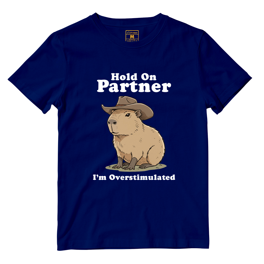 Cotton Shirt: I'm Overstimulated