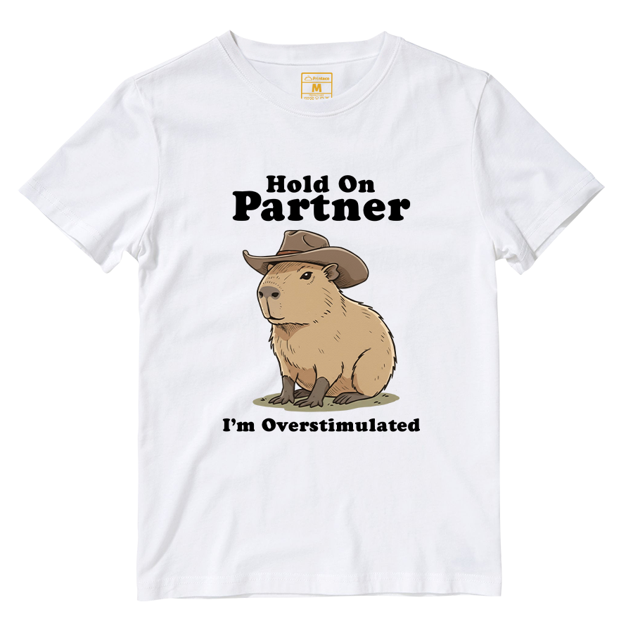 Cotton Shirt: I'm Overstimulated
