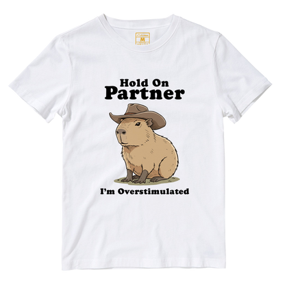 Cotton Shirt: I'm Overstimulated