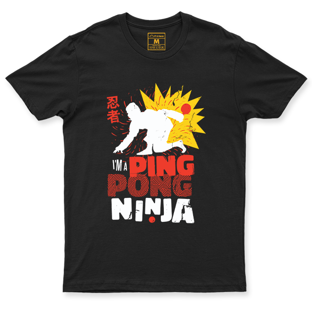 Drifit Shirt: Ping Pong Ninja