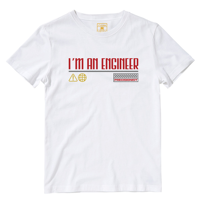 Cotton Shirt: Im an Engineer