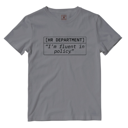 Cotton Shirt: Im Fluent In Policy