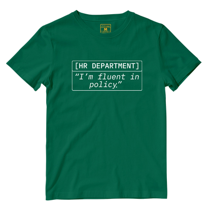 Cotton Shirt: Im Fluent In Policy