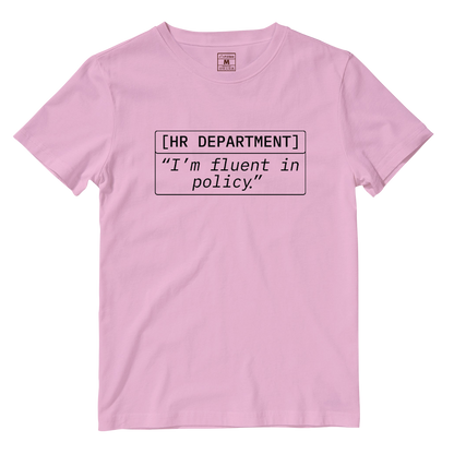 Cotton Shirt: Im Fluent In Policy