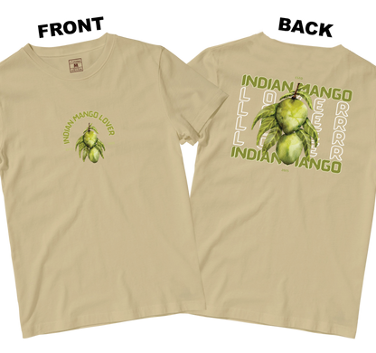 Cotton Shirt: Indian Mango (Front and Back)