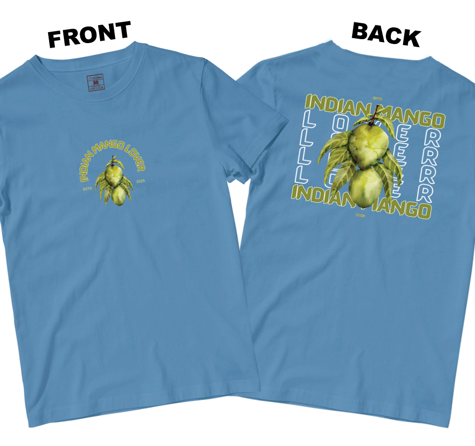 Cotton Shirt: Indian Mango (Front and Back)