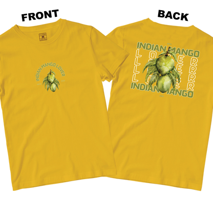 Cotton Shirt: Indian Mango (Front and Back)