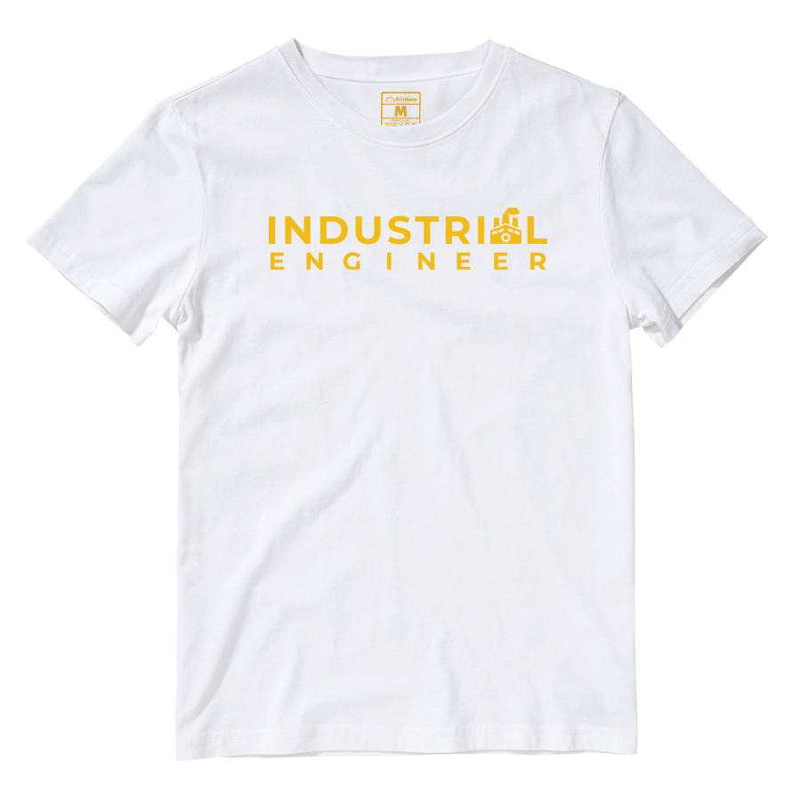 Cotton Shirt: Industrial Engineer Yellow