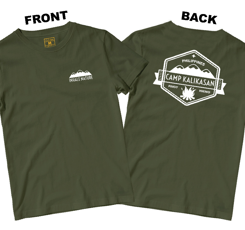Drifit Shirt: Inhale Nature (Front and Back)