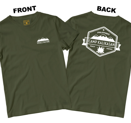 Drifit Shirt: Inhale Nature (Front and Back)