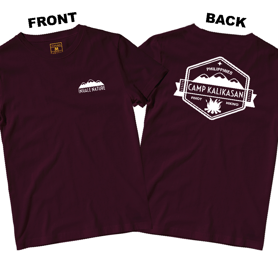 Drifit Shirt: Inhale Nature (Front and Back)