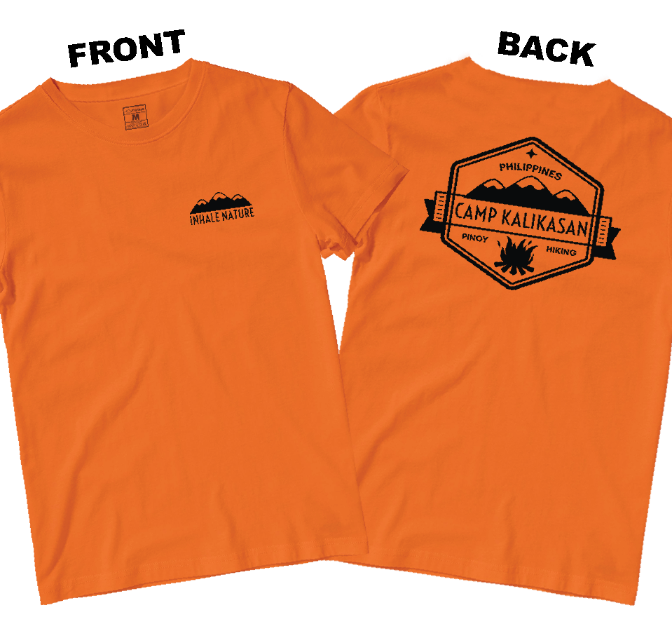 Drifit Shirt: Inhale Nature (Front and Back)