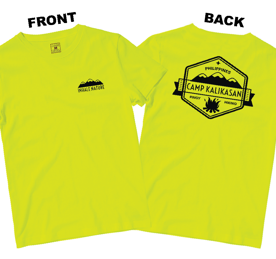 Drifit Shirt: Inhale Nature (Front and Back)