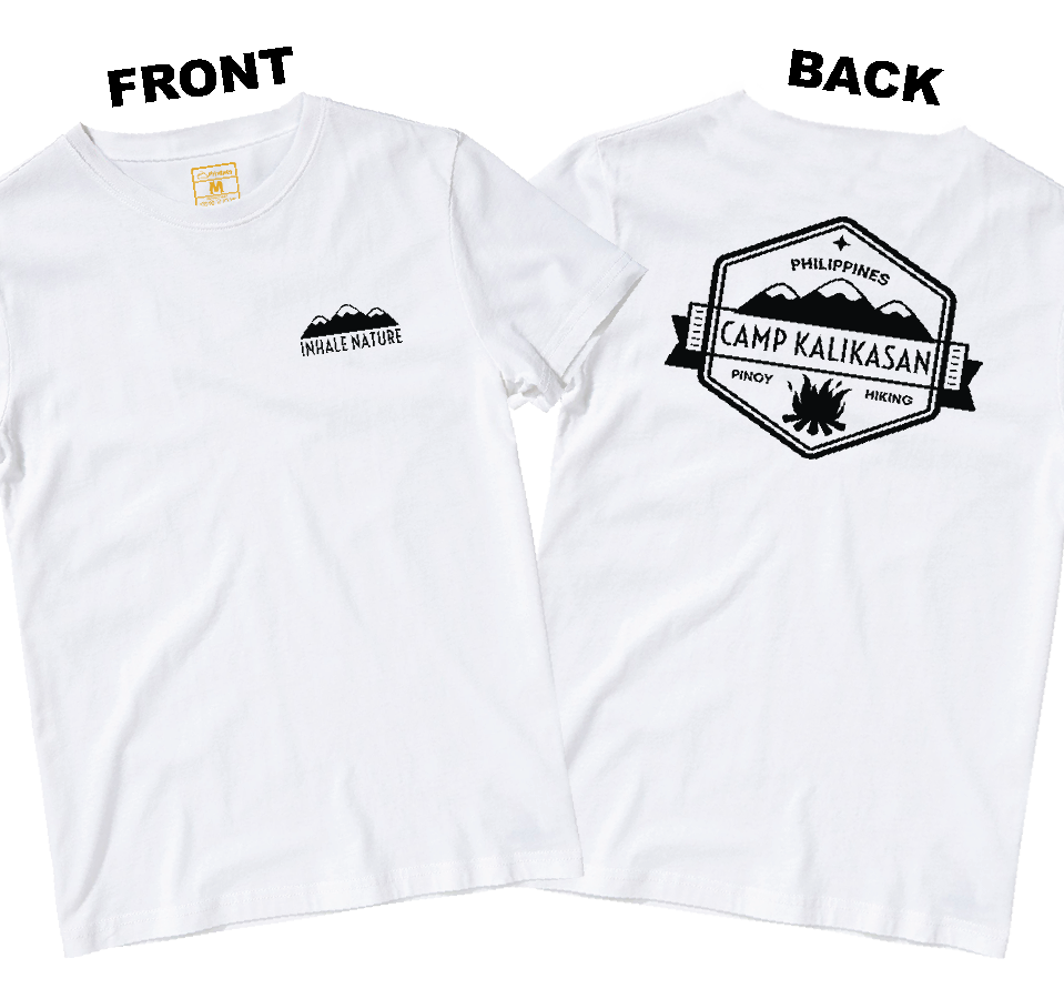 Drifit Shirt: Inhale Nature (Front and Back)