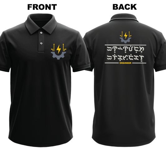 Drifit Polo Shirt: Inhinyerong Elektrikal 2 (Front & Back)