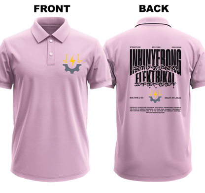 Drifit Polo Shirt: Inhinyerong Elektrikal (Front & Back)