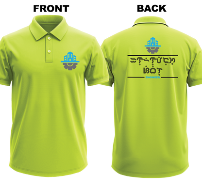 Drifit Polo Shirt: Inhinyetong Sibil 2 (Front & Back)