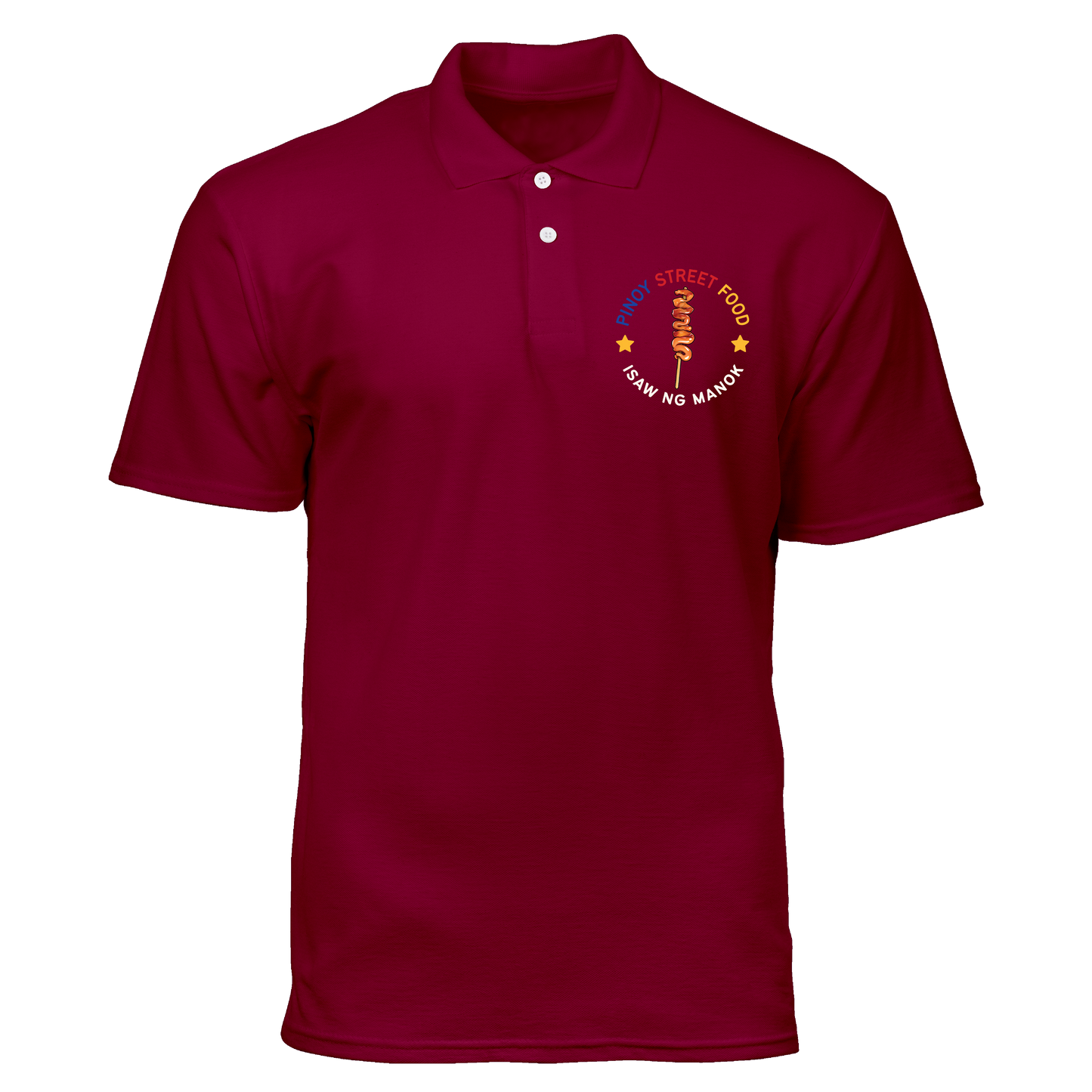 Cotton Polo Shirt: Isaw ng Manok