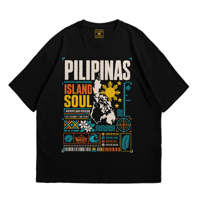 Premium Oversized Cotton Shirt: Island Soul
