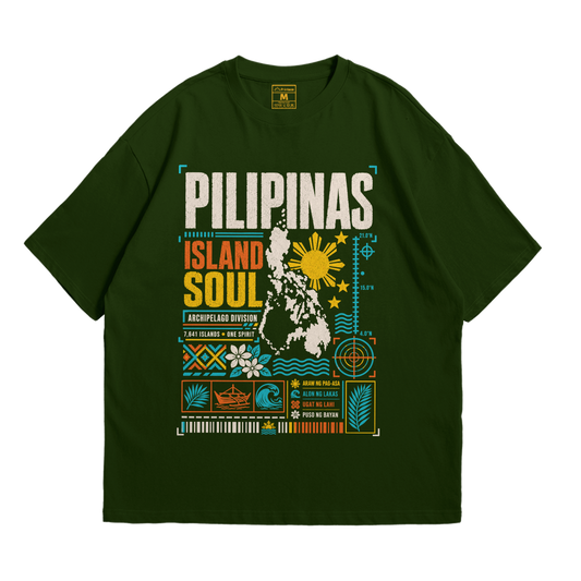 Premium Oversized Cotton Shirt: Island Soul