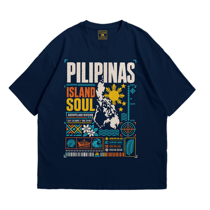 Premium Oversized Cotton Shirt: Island Soul