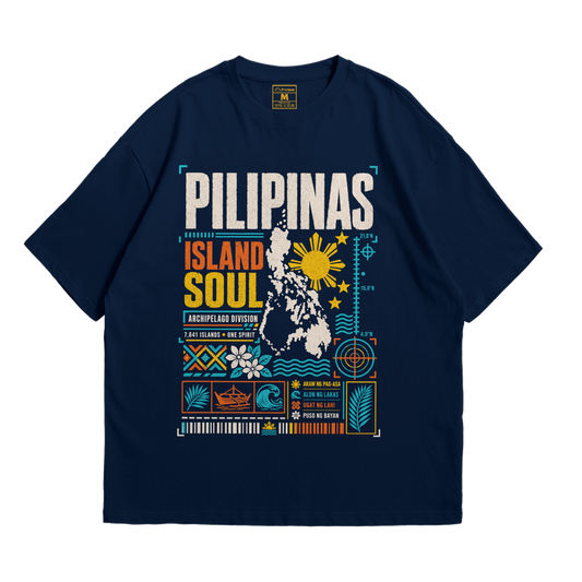 Premium Oversized Cotton Shirt: Island Soul