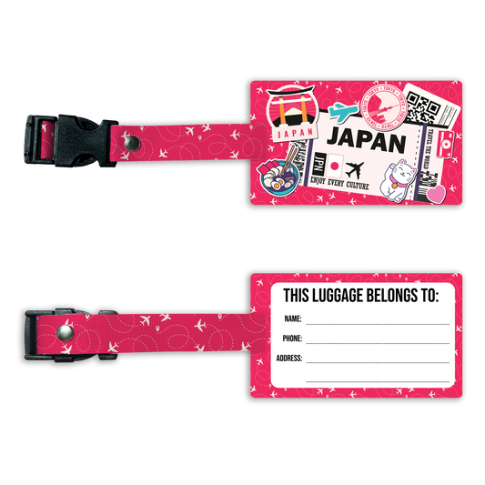 Bag Tag: Travel Japan