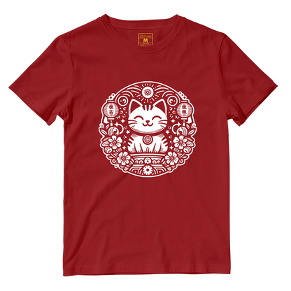 Cotton Shirt: Japanese Cat