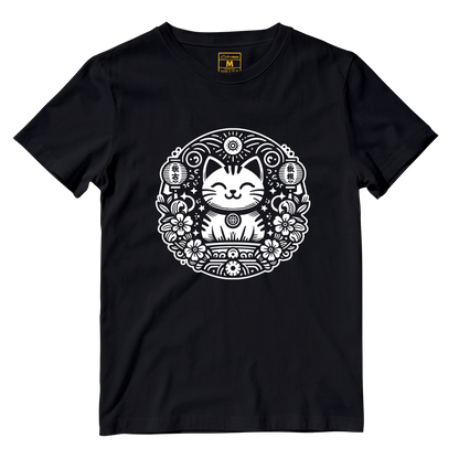 Cotton Shirt: Japanese Cat