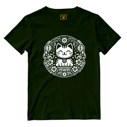 Cotton Shirt: Japanese Cat