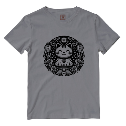 Cotton Shirt: Japanese Cat