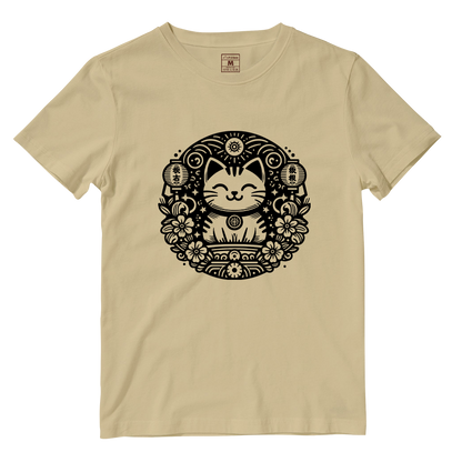 Cotton Shirt: Japanese Cat