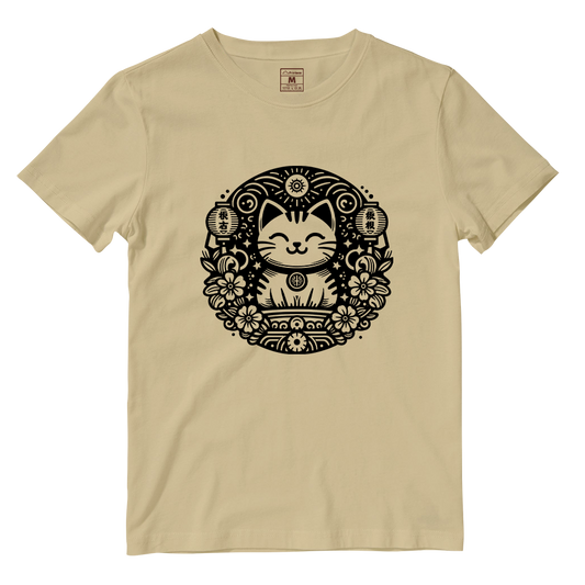 Cotton Shirt: Japanese Cat