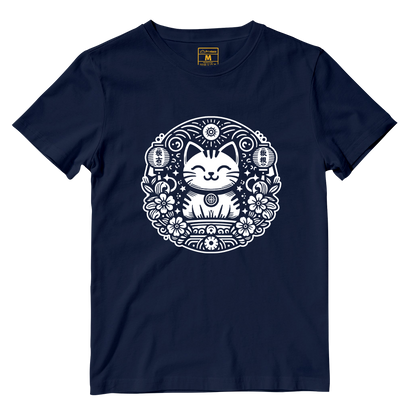 Cotton Shirt: Japanese Cat