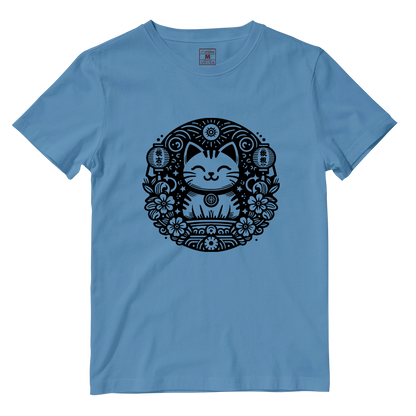 Cotton Shirt: Japanese Cat