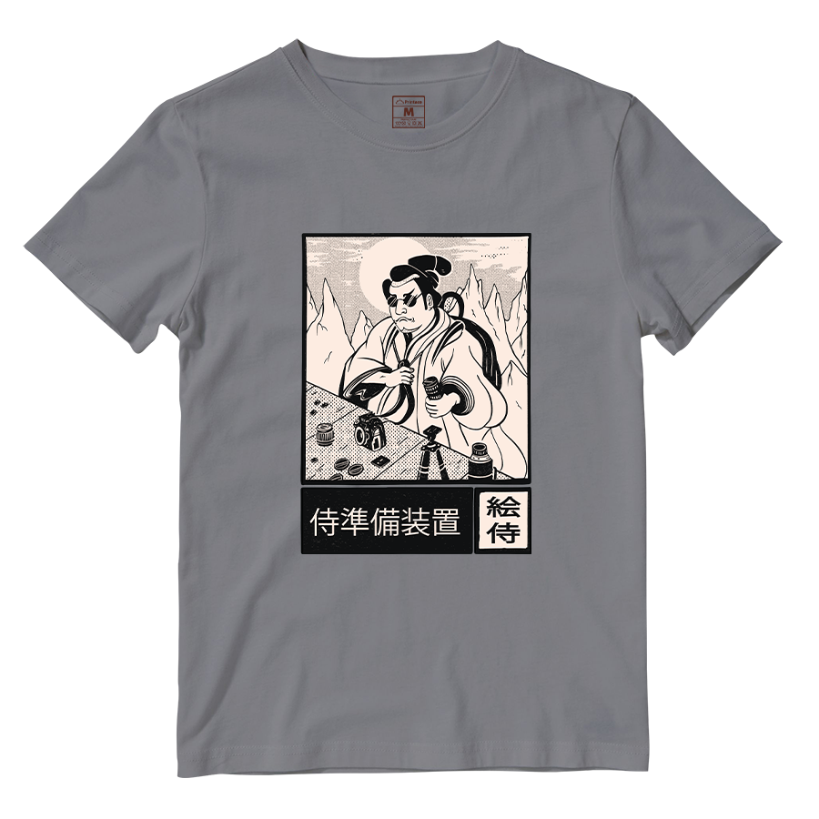 Cotton Shirt: Japanese Ink Art Photographer