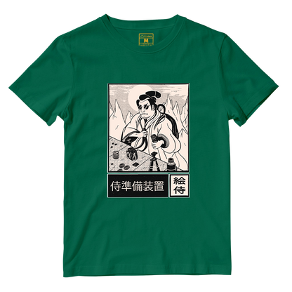 Cotton Shirt: Japanese Ink Art Photographer