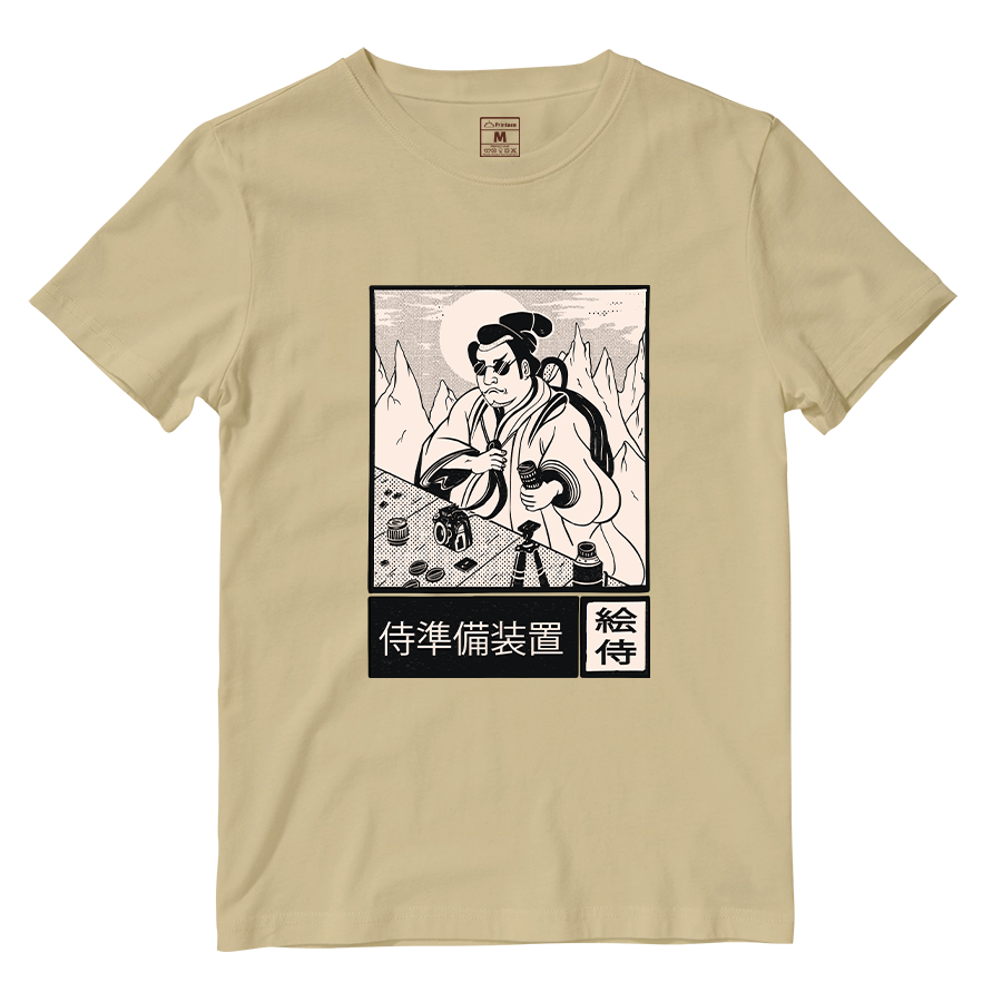 Cotton Shirt: Japanese Ink Art Photographer