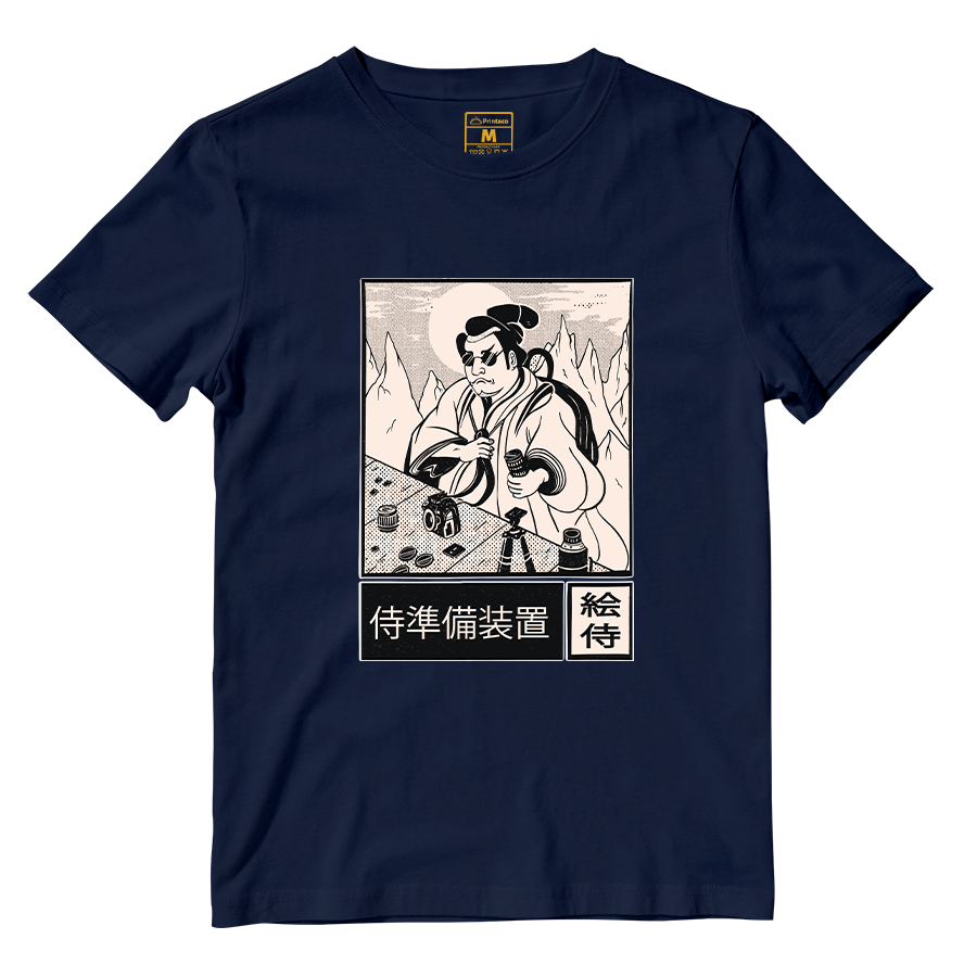 Cotton Shirt: Japanese Ink Art Photographer