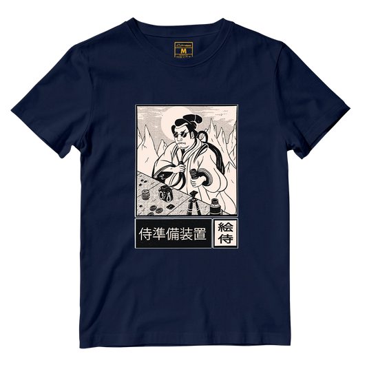 Cotton Shirt: Japanese Ink Art Photographer