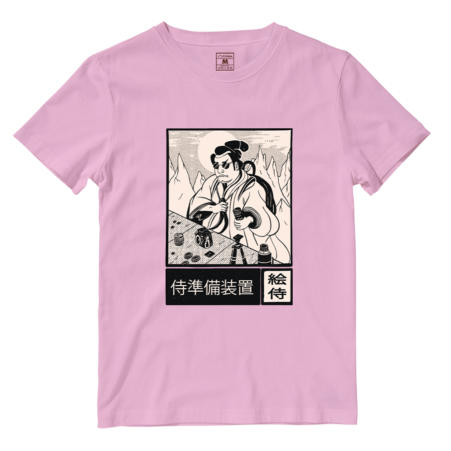 Cotton Shirt: Japanese Ink Art Photographer