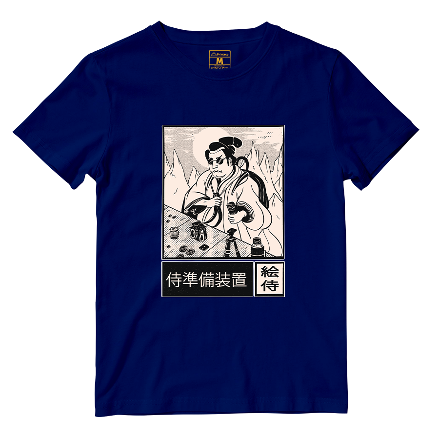 Cotton Shirt: Japanese Ink Art Photographer