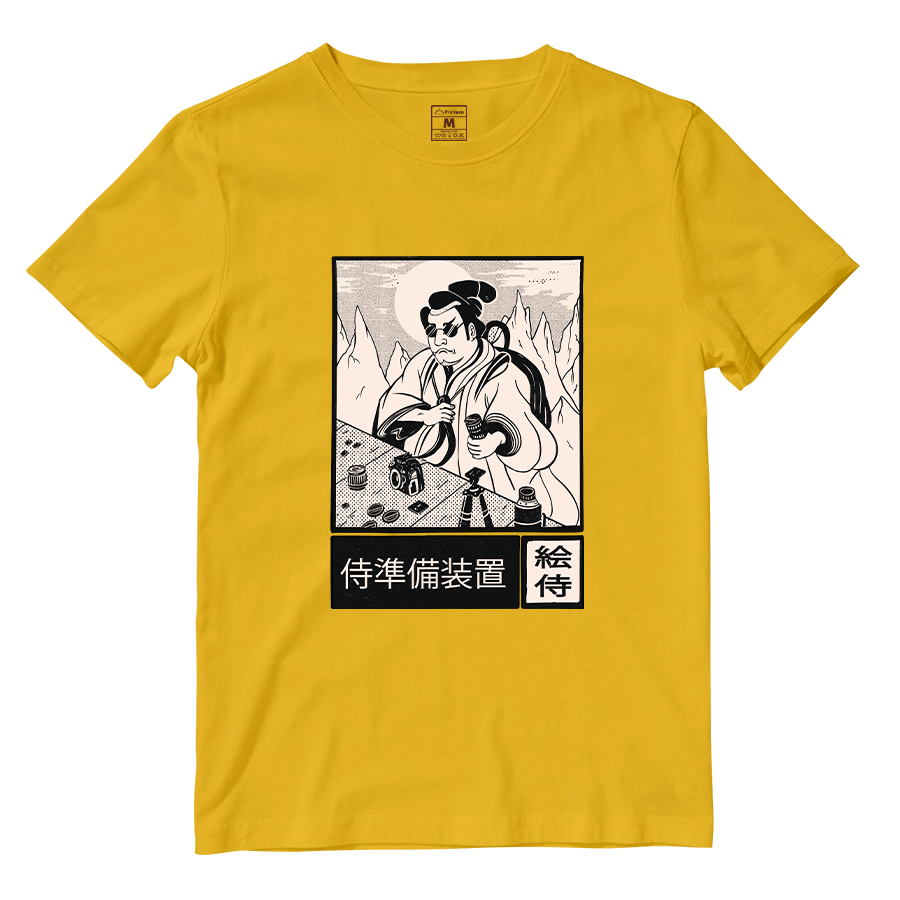 Cotton Shirt: Japanese Ink Art Photographer