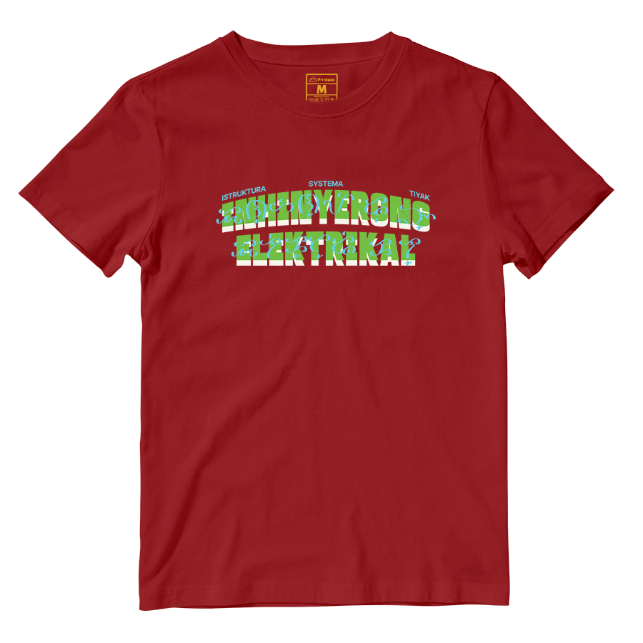 Cotton Shirt: Jeepney Style Elektrikal Colorful