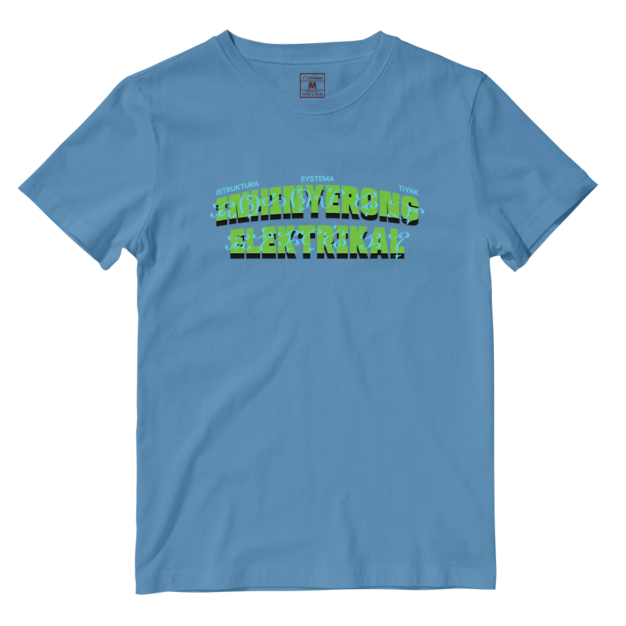 Cotton Shirt: Jeepney Style Elektrikal Colorful